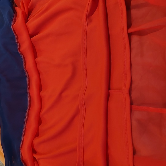 Women's lined sleeveless peach dress by A-List. Size Small - Picture 12 of 13